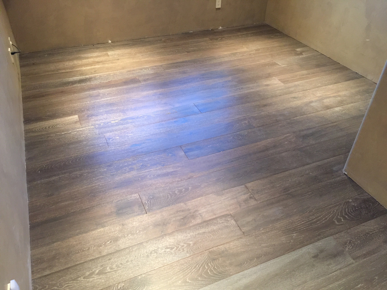 The quality of hardwood can be seen in the kitchen